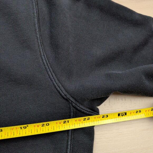 Nike Sportswear French Terry Pullover Hoodie Mens Medium Black DD4666-010 - Picture 8 of 12